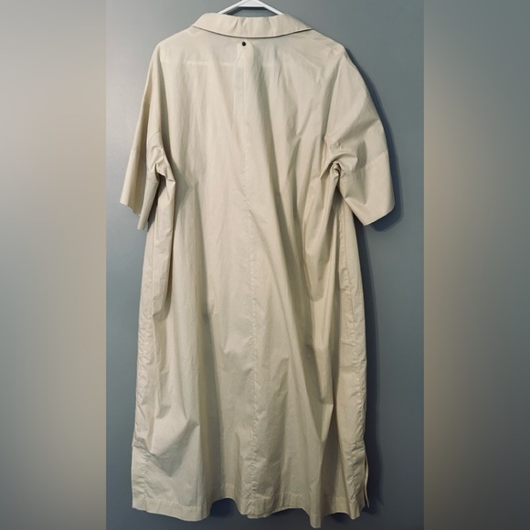 Marina Rinaldi Cream Long Sleeve Dress - Picture 2 of 3